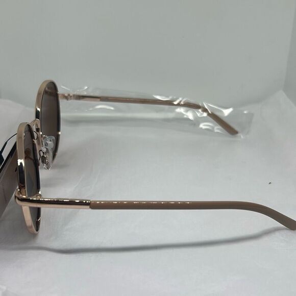 Giselle Polarized Round Sunglasses – Vintage Inspired UV Protection - Picture 2 of 3